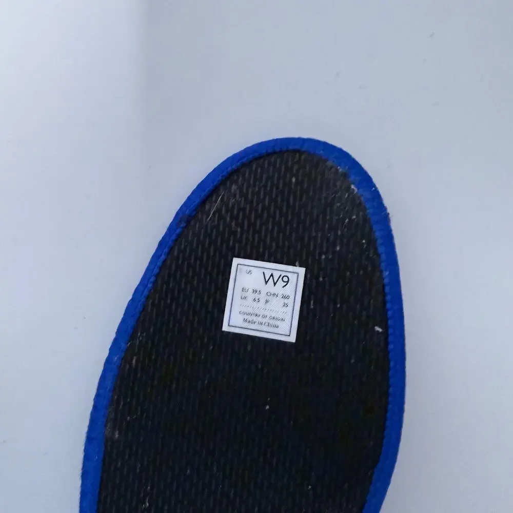 Rothy's Women's The Sneaker Slip On Shoes Loafer Knit Stretch Navy Blue 9‎